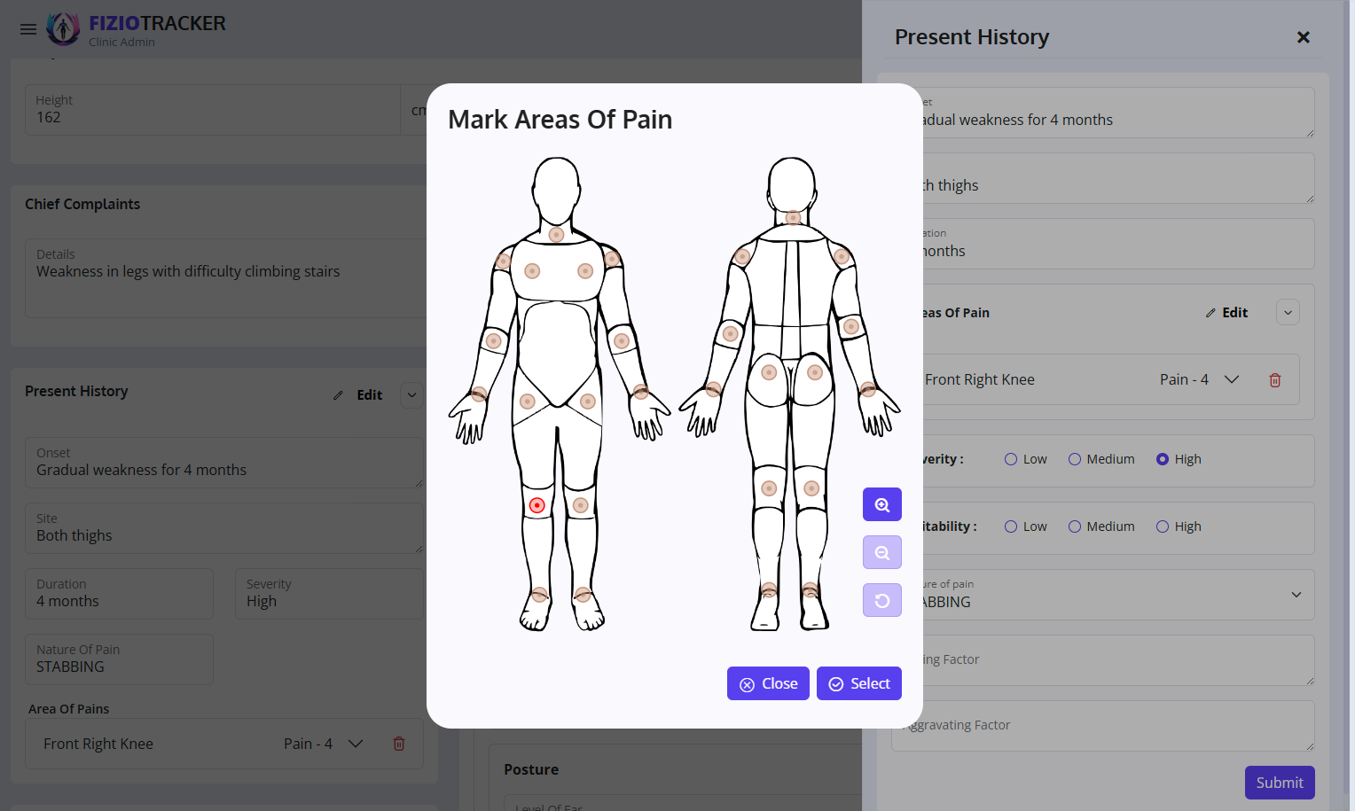 Pain Point Marking